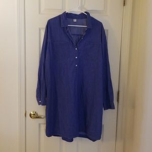 XXL Old Navy Denim Tunic Dress